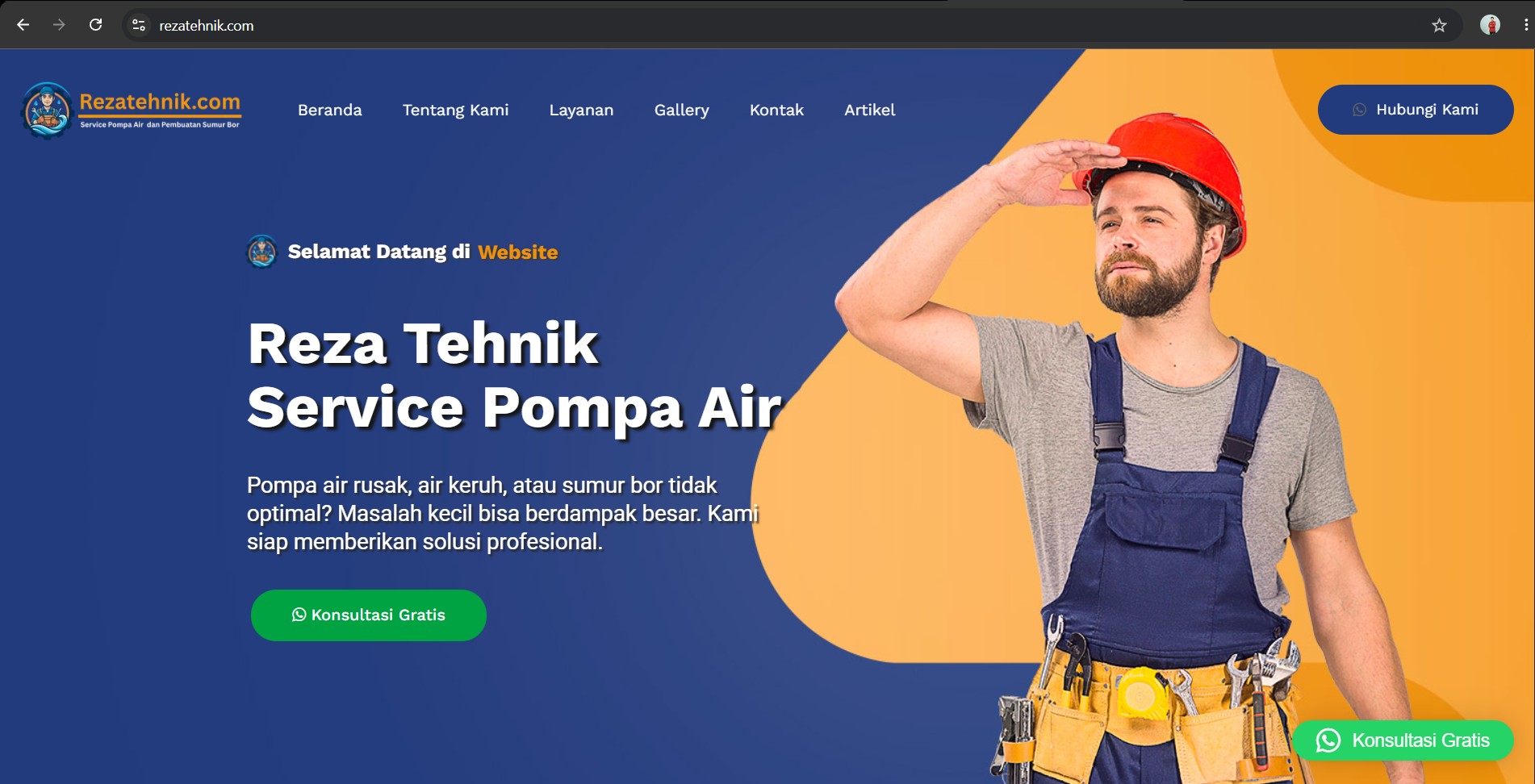 Screenshot Reza Tehnik