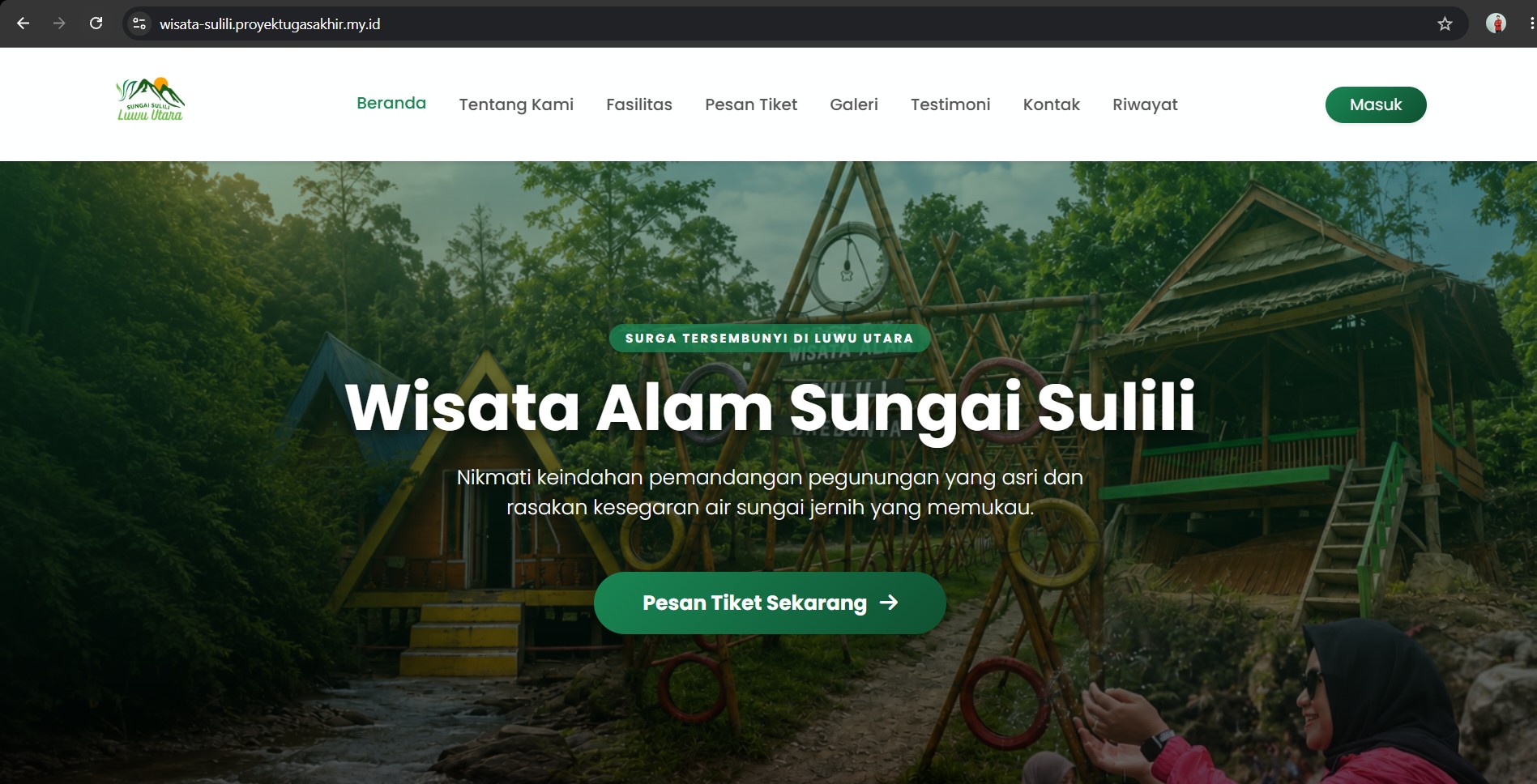 Screenshot Wisata Alam Sungai Sulili